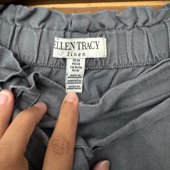Ellen Tracy Linen Lightweight Breathable Skirt Size M - Picture 3 of 7